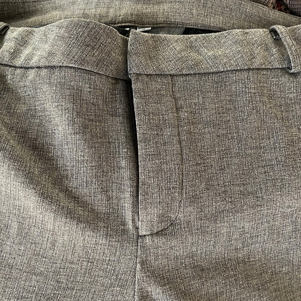 Flat front stretch trouser